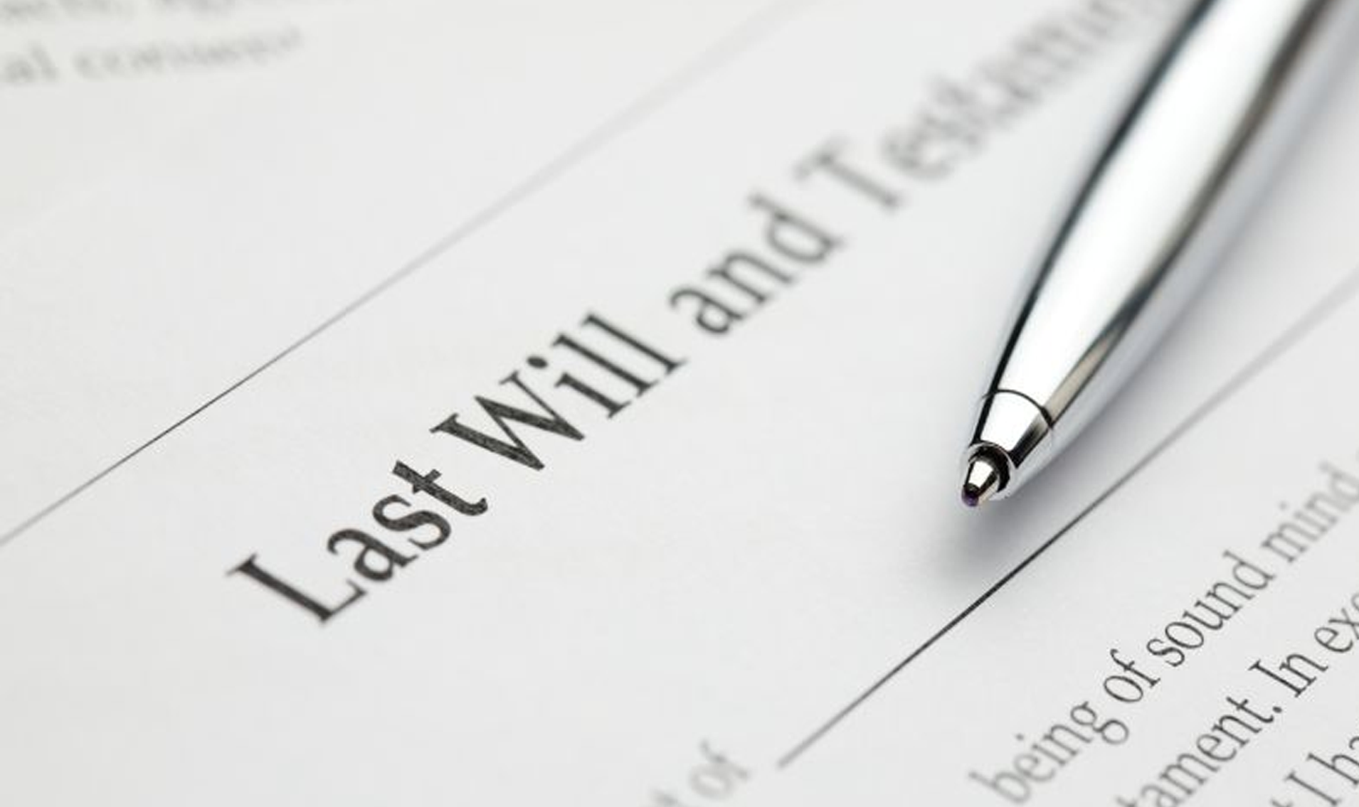 Secure your assets with a Will